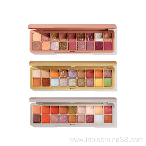 18 Colors Luxury Matte Beauty Glazed Eyeshadow Palette